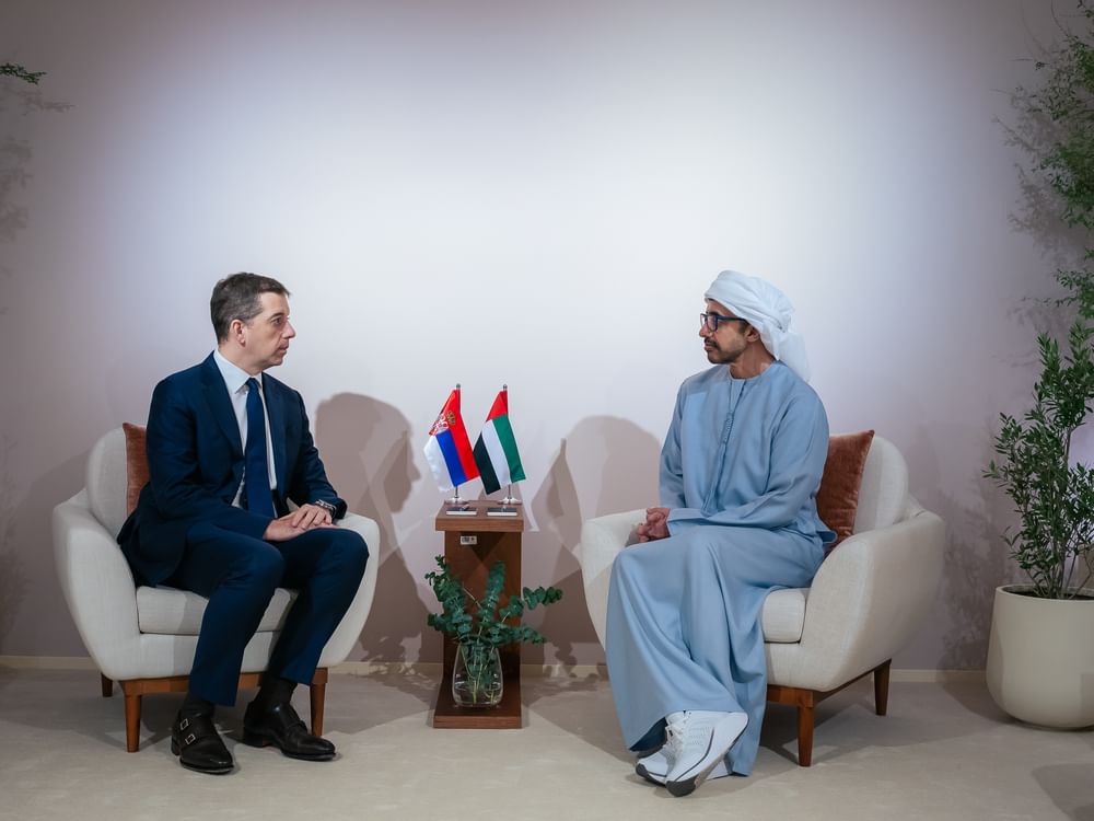 Abdullah bin Zayed receives Serbian Foreign Minister; signs MoU on political consultations between two countries