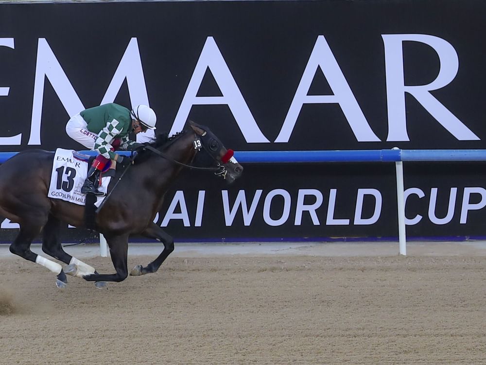 Dubai World Cup: Raging Torrent eases to victory in 1600-metre Godolphin Mile