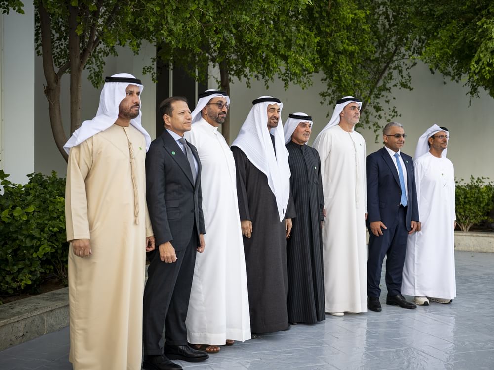 UAE President receives banking delegation supporting Emirati debt relief initiative
