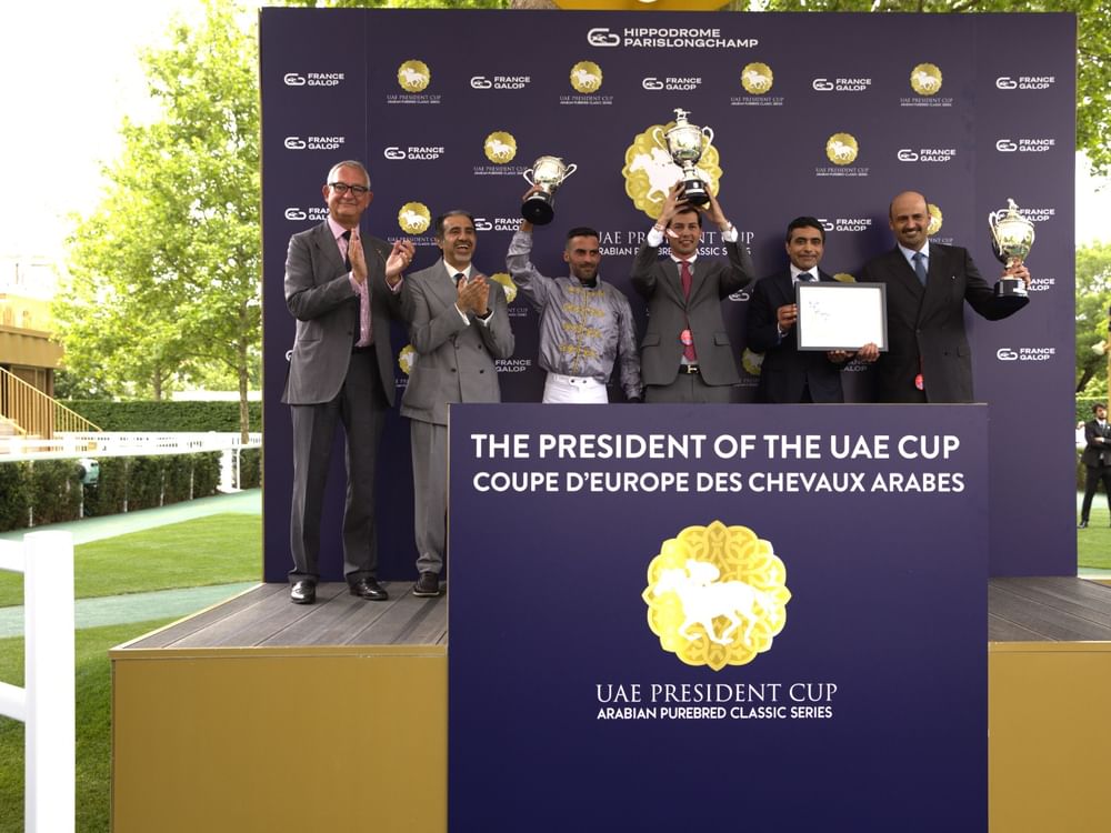 La Copa del Presidente de EAU brilla en Europa: Luwsail se corona en el Grupo 1 de ParisLongchamp