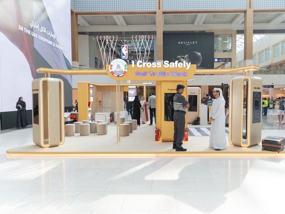شرطة أبوظبي تختتم مشاركتها في أسبوع المرور الخليجي الموحد تحت شعار "اعبر بأمان"