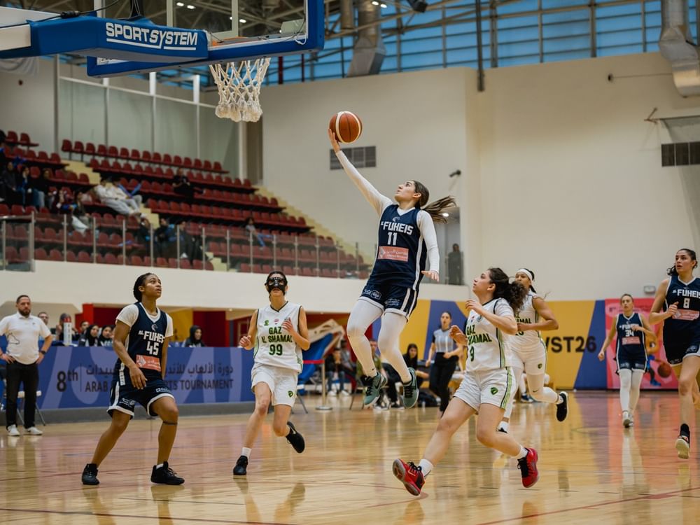 الفحيص الأردني يقترب من لقب سلة "عربية السيدات"