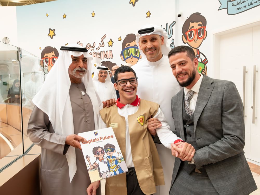 Nahyan bin Mubarak inaugurates Inclusive Library at Future Rehabilitation Centre in Abu Dhabi