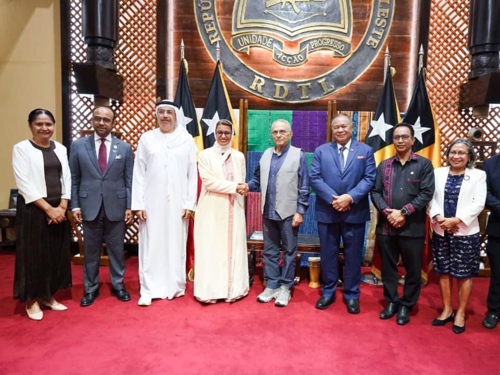Noura Al Kaabi visits Timor-Leste to advance bilateral cooperation