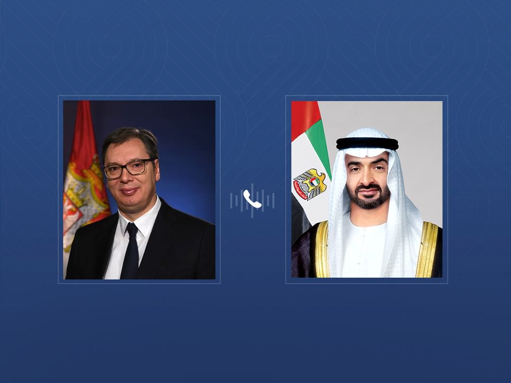 UAE and Serbian Presidents discuss regional developments and implications for security and stability
