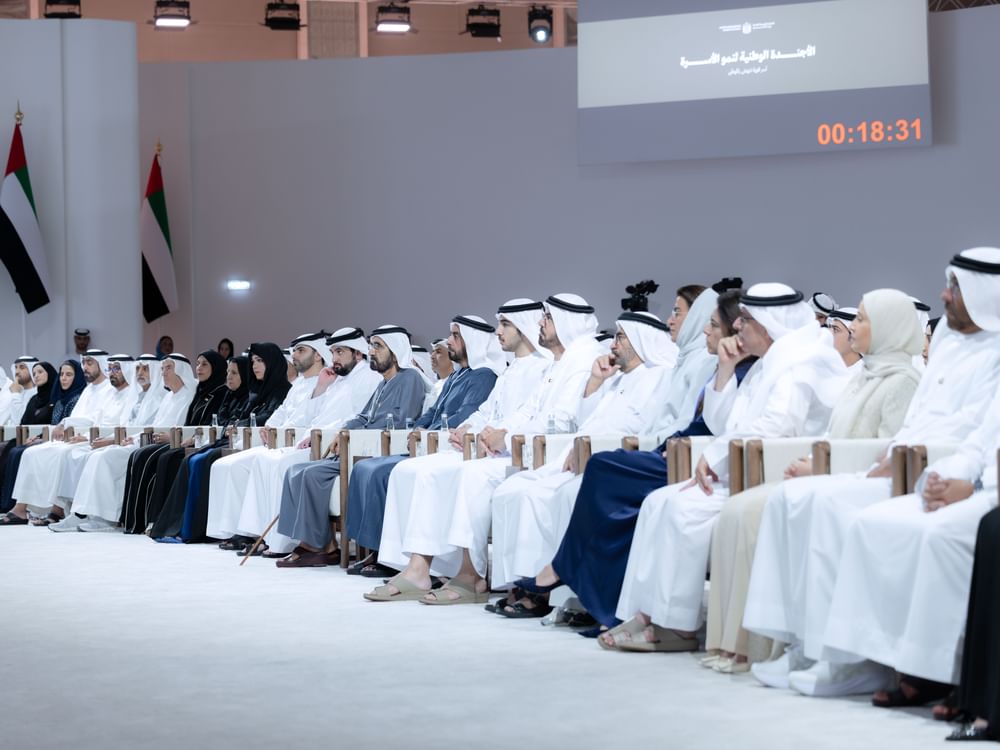 Mohammed bin Rashid witnesses launch of ‘National Family Growth Agenda 2031’