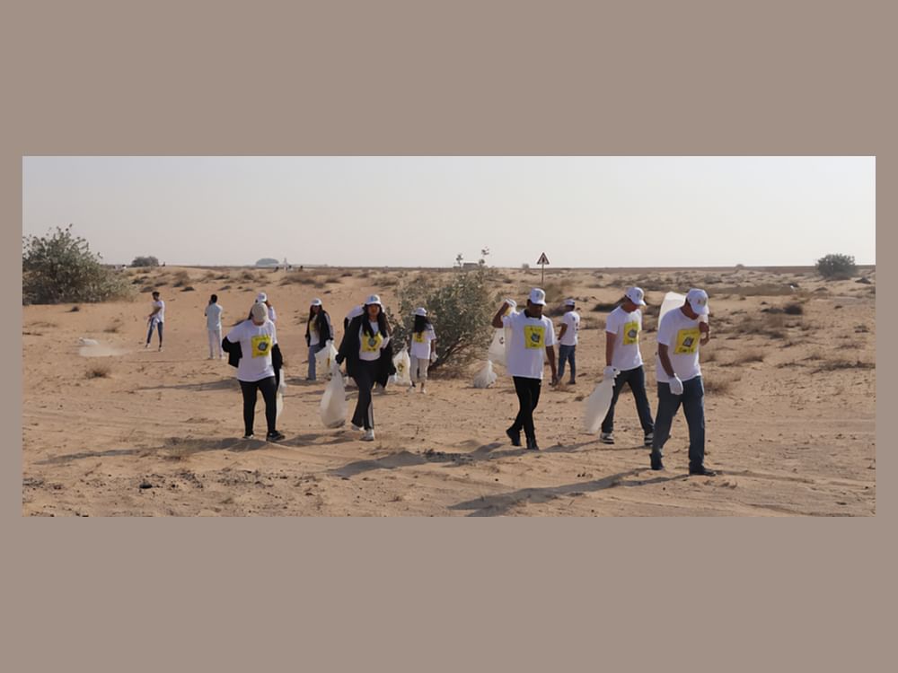  حملة “الإمارات نظيفة” تجمع 6 أطنان من النفايات القابلة للتدوير 