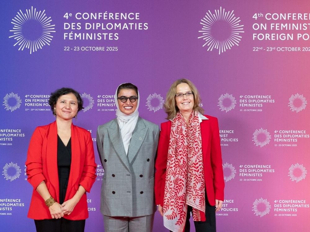 Noura Al Kaabi participates in Fourth Ministerial Conference on Feminist Foreign Policies
