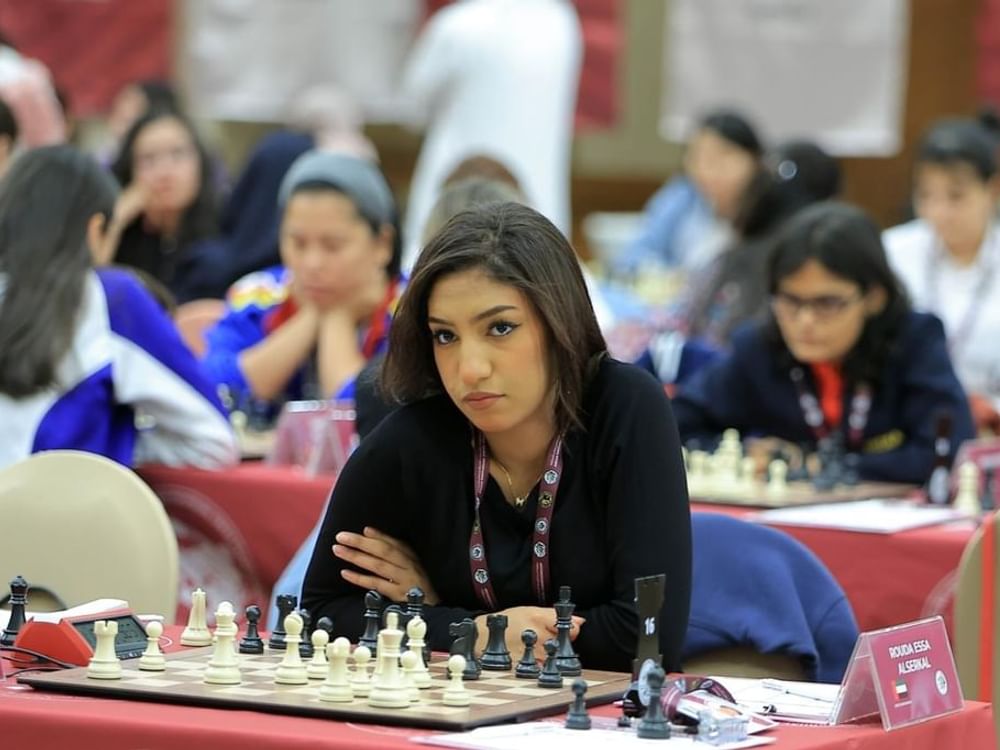 روضة السركال تشارك في "دوليتي رومانيا" للشطرنج
