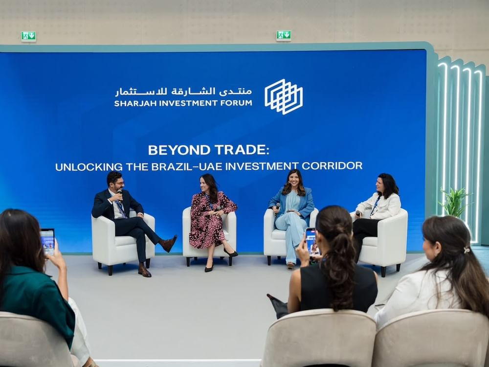 "الشارقة للاستثمار" يستعرض تحول العلاقات الاقتصادية الإماراتية البرازيلية نحو الاستثمارات المتبادلة