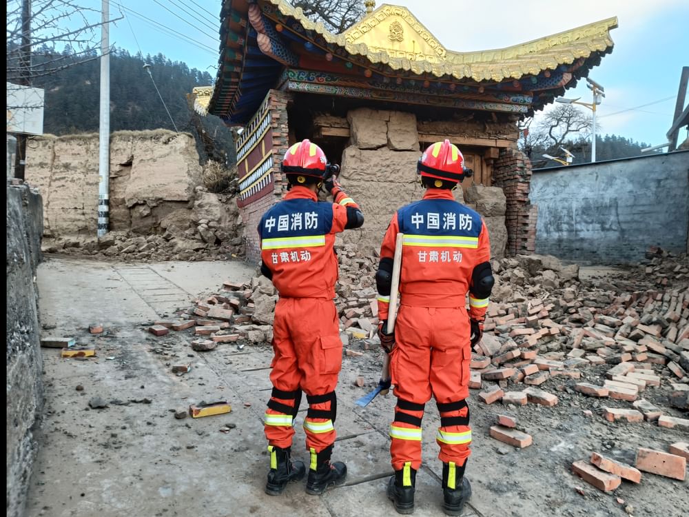 甘肃迭部5.5级地震暂未发现人员伤亡
