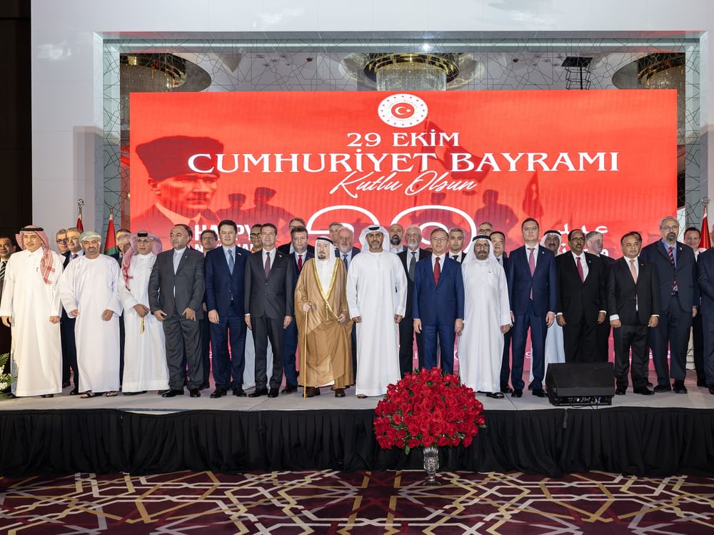 وزير العدل يحضر حفل السفارة التركية باليوم الوطني