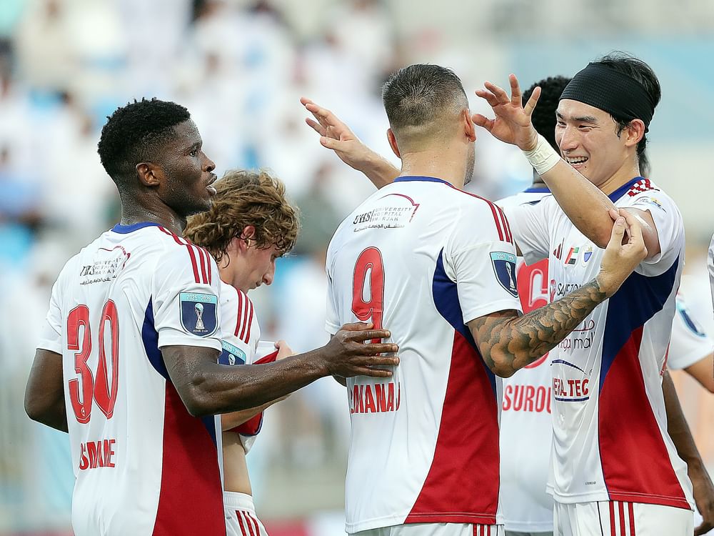 فوز الشارقة وتعادل خورفكان مع بني ياس في كأس مصرف أبوظبي الإسلامي