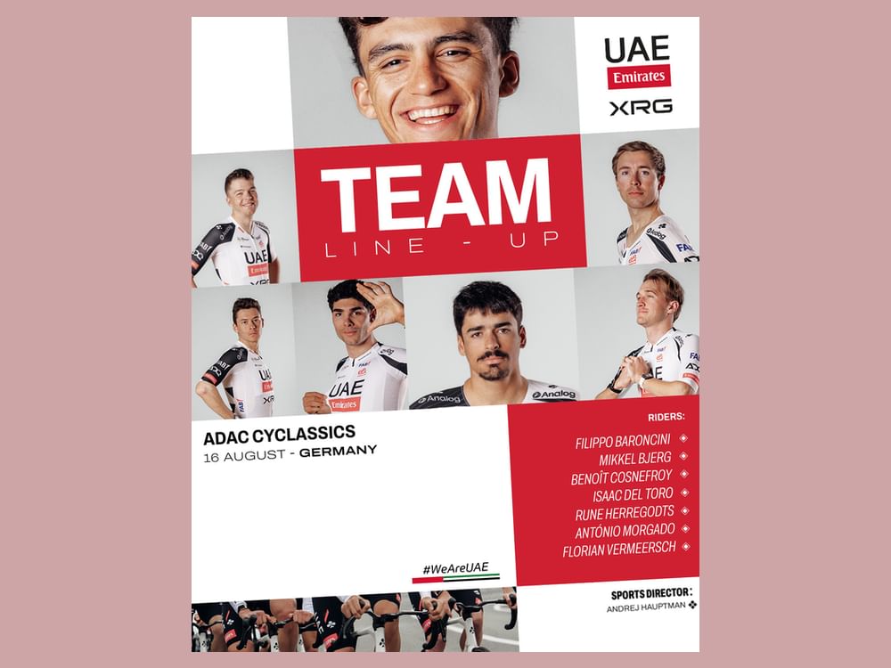 UAE Team Emirates targets podium finish at Cyclassics Hamburg