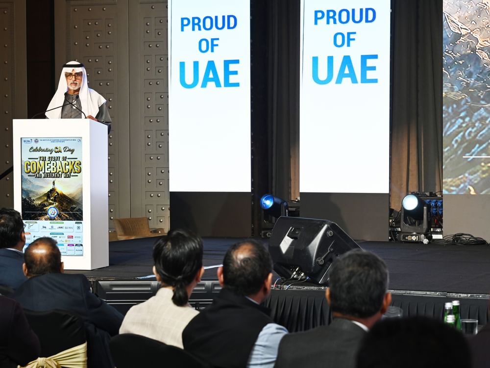 نهيان بن مبارك يفتتح مؤتمر "المحاسبين القانونيين في الهند" بدبي.. ويؤكد رسوخ الشراكة الإماراتية الهندية