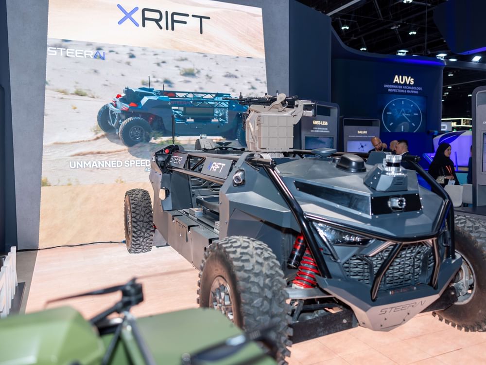   "xRift" مركبة من "ستير إيه آي" تعزز مرونة التنقل في التضاريس الوعرة 