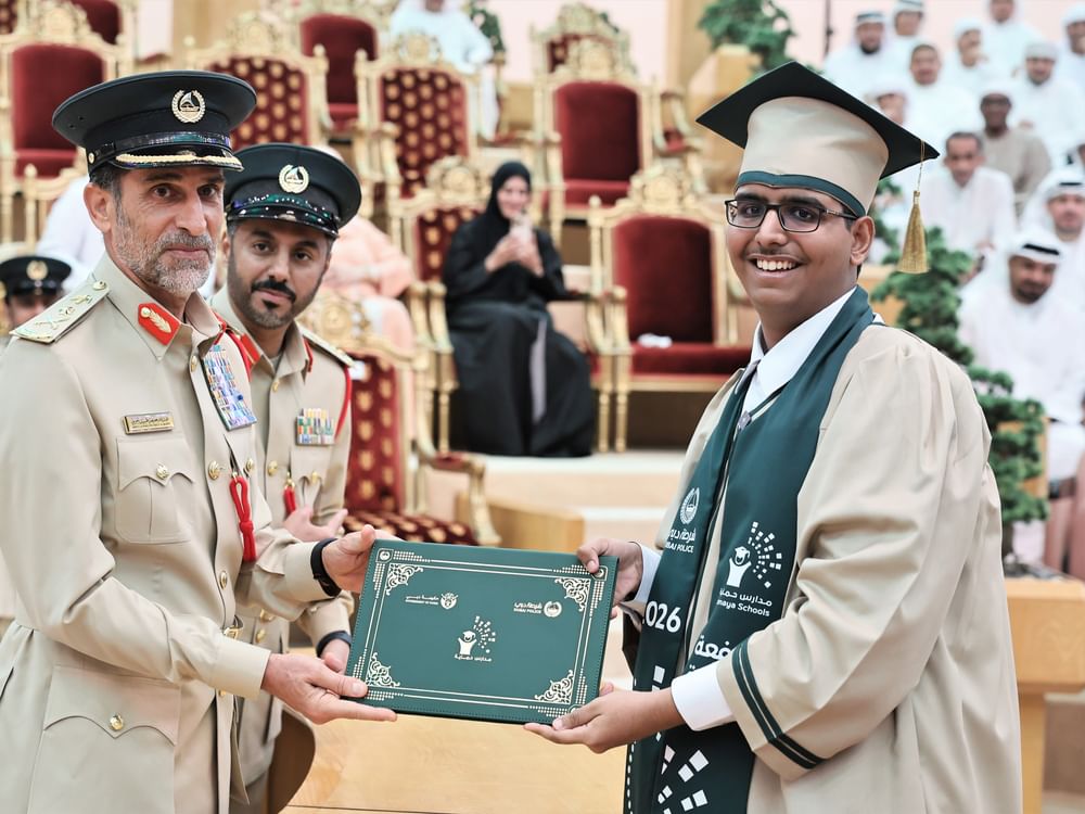  شرطة دبي: تخريج الدفعة الرابعة من طلبة مدارس حماية