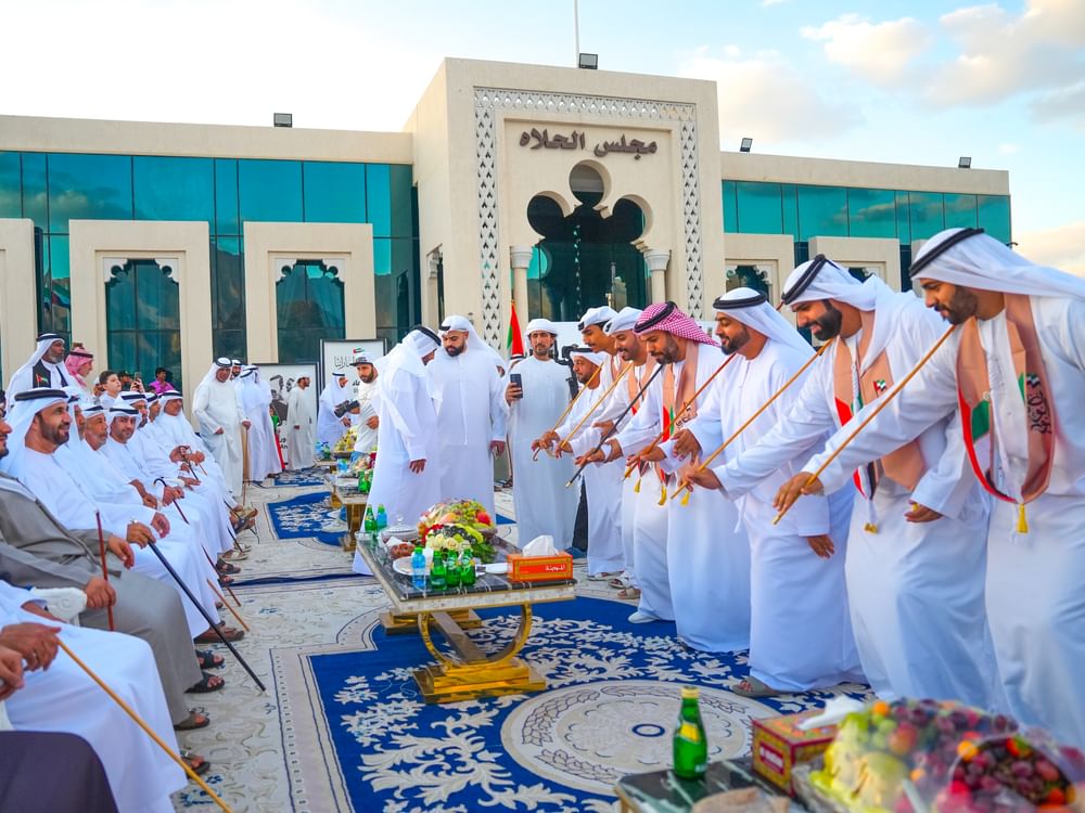 منطقة الحلاّه بالفجيرة تحتفل بعيد الاتحاد الـ53