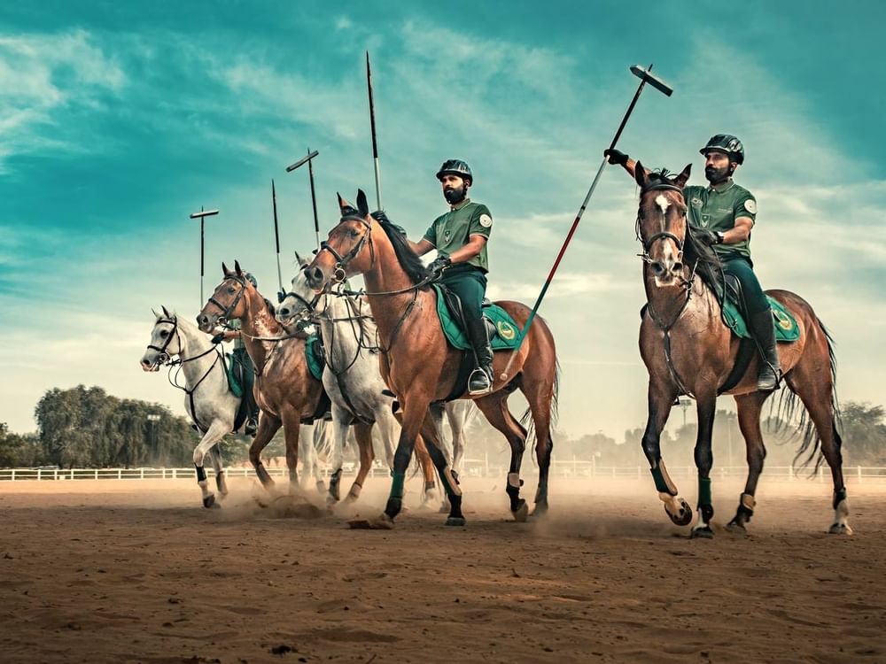 Dubai Police unveils UAE’s first 'Tent Pegging' Police team