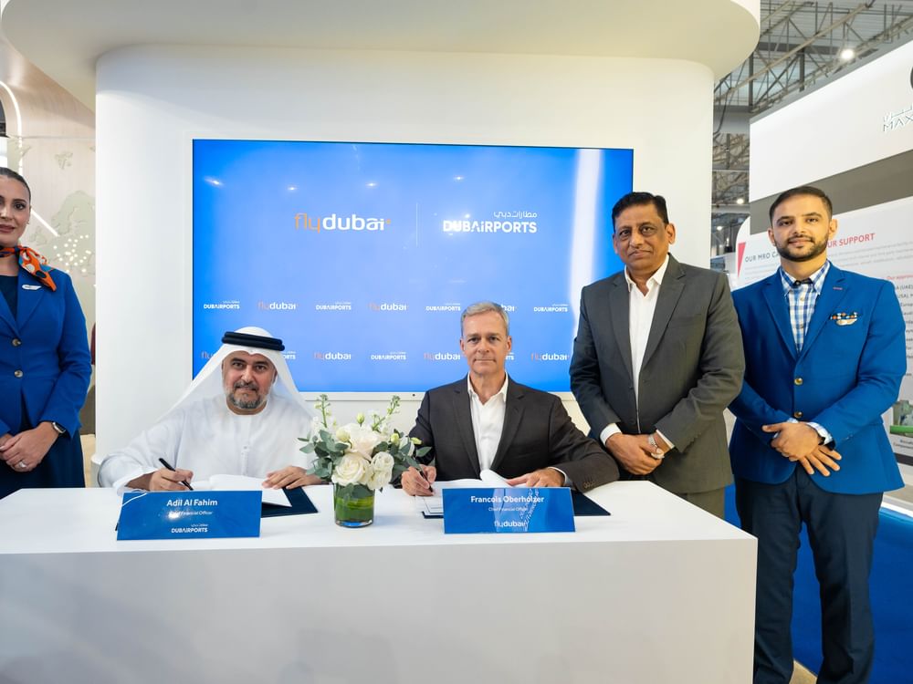 flydubai et Dubai Airports signent un accord au Dubai Airshow pour renforcer l’efficacité financière