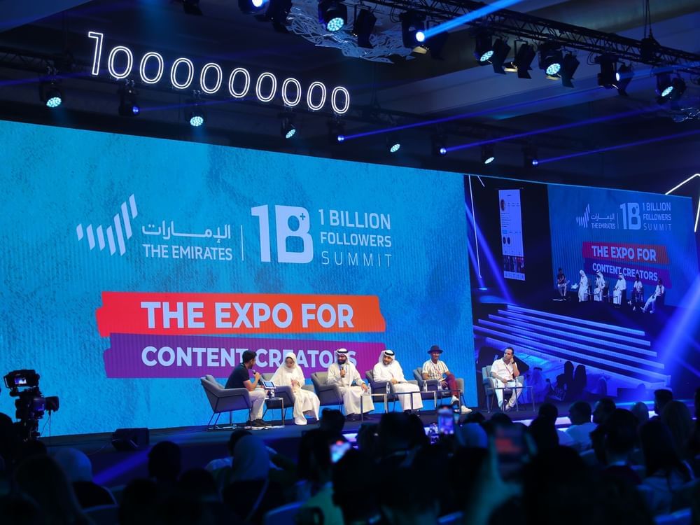 1 Billion Followers Summit to bring together 3,000 creatives in Dubai ...