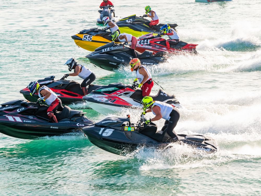 أبطال الإمارات يعلنون جاهزيتهم للمشاركة في بطولة العالم للدراجات المائية ببلجيكا