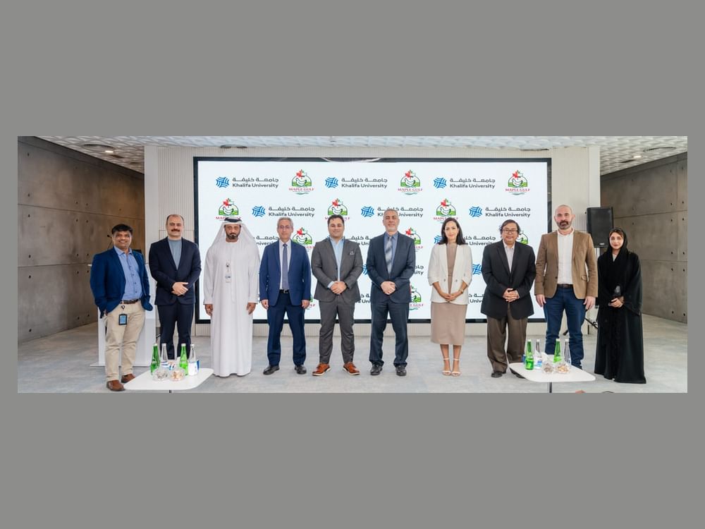 Khalifa University, Maple Gulf sign MoU to advance research in food production