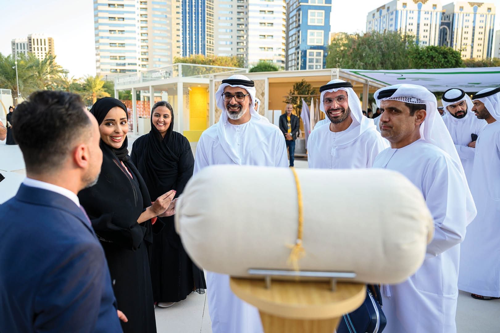 Khaled bin Mohamed bin Zayed visits Al Hosn Festival | Emirates News Agency