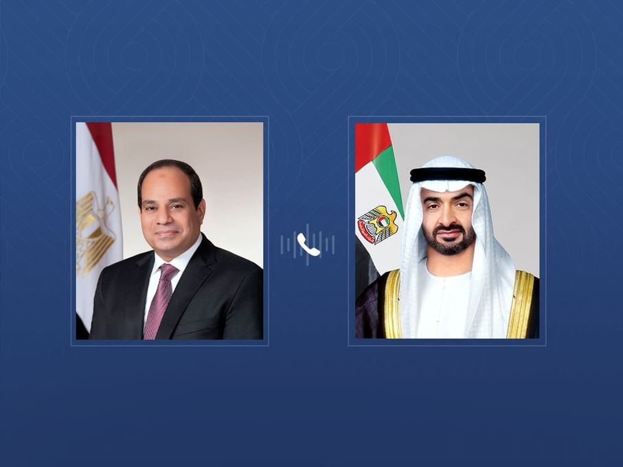 During call with UAE President, Egyptian President condemns Iranian attacks on the UAE and several Arab countries