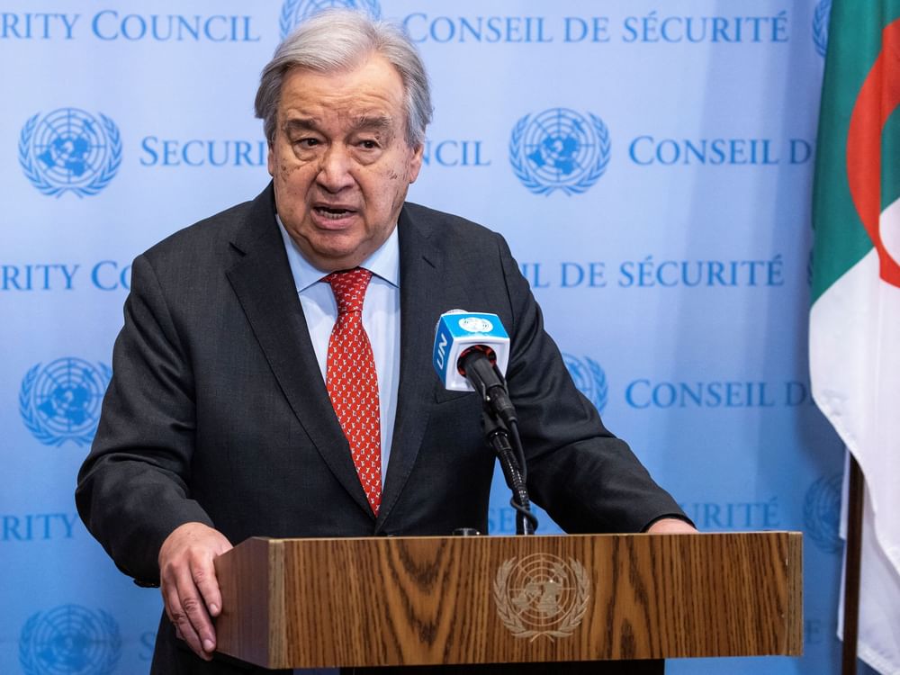 Guterres welcomes India-Pakistan ceasefire