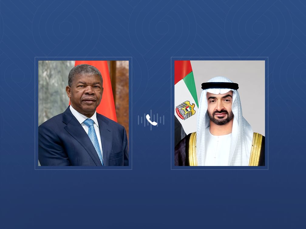 رئيس الدولة ورئيس أنغولا يبحثان هاتفياً علاقات التعاون