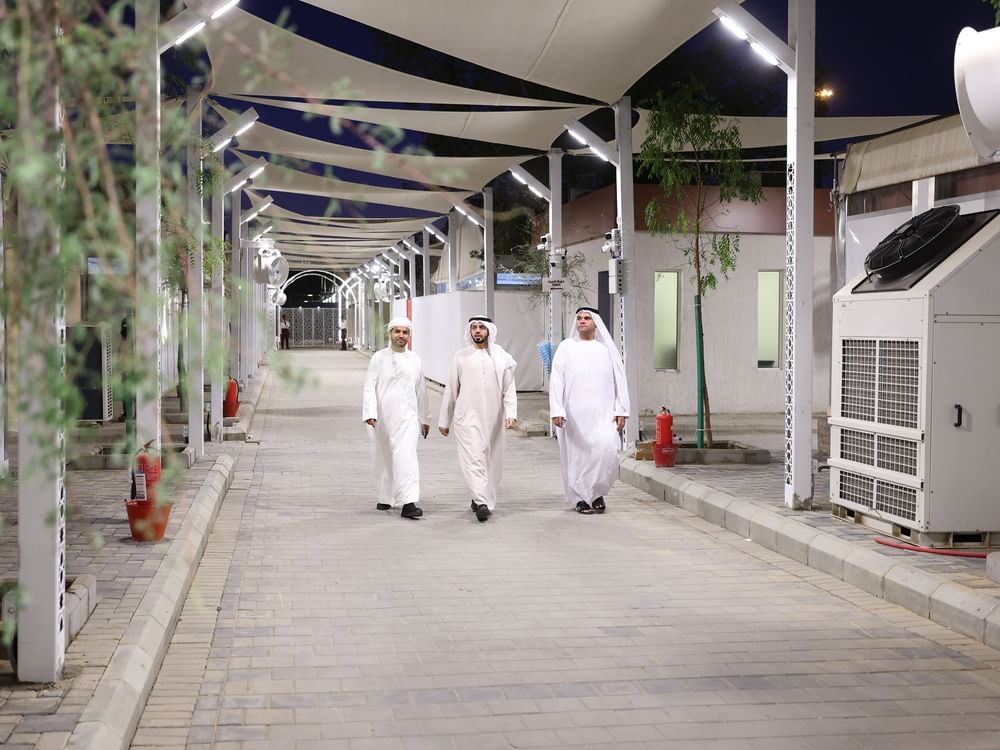 مكتب شؤون حجاج الإمارات يبدأ التشغيل التجريبي لمخيمات مشعري منى وعرفات