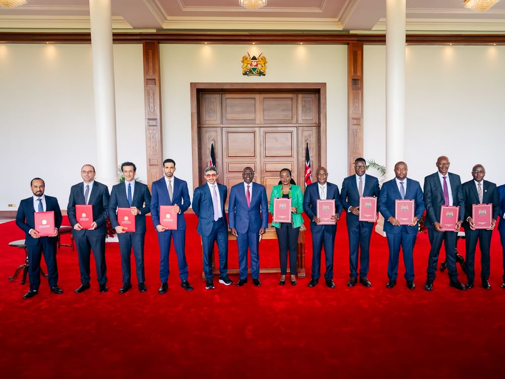 Presidente do Quênia recebe Abdullah bin Zayed e presencia assinatura de sete acordos bilaterais