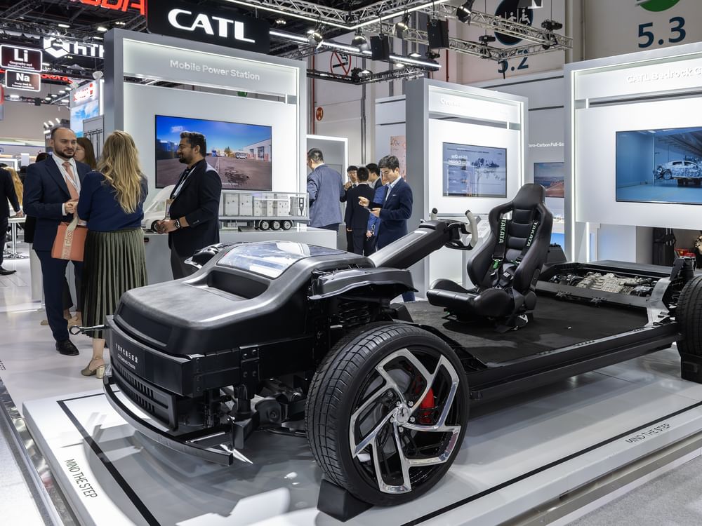"CATL" الصينية تستعرض حلولاً مبتكرة خلال أسبوع أبوظبي للاستدامة