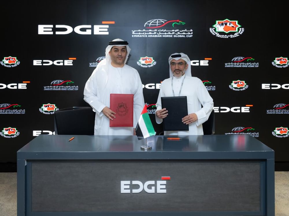 جمعية الإمارات للخيول العربية توقع شراكة مع "إيدج" لرعاية كأس الإمارات العالمي