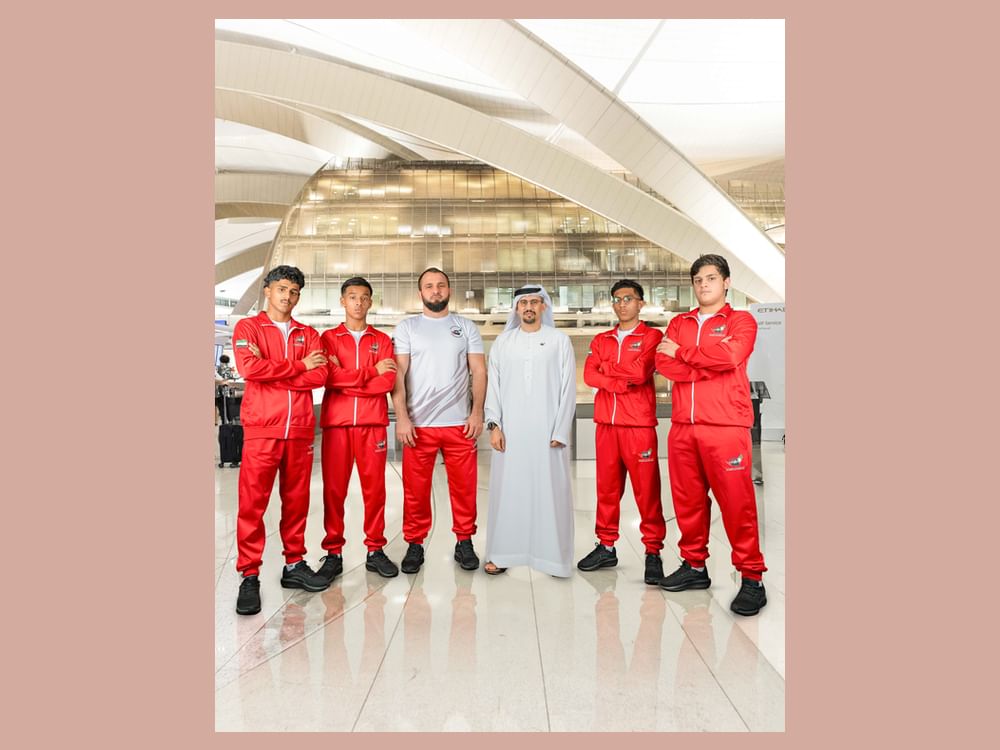 UAE Wrestling National Team participates in Egyptian National Wrestling Championship