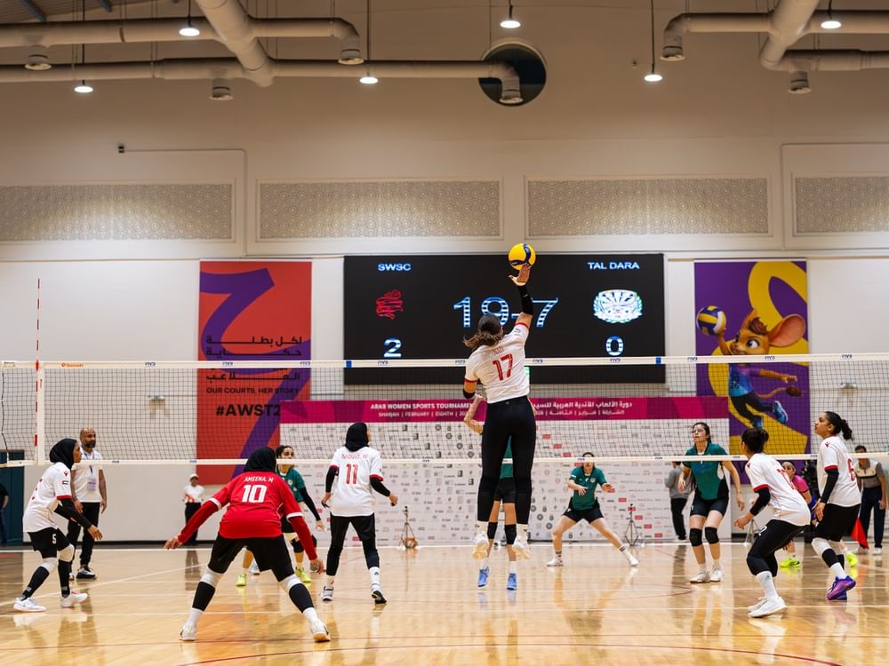 انتصارات إماراتية وكويتية في افتتاح منافسات الكرة الطائرة في "عربية السيدات "2026