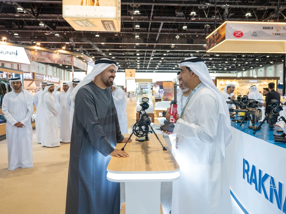 Theyab bin Mohamed bin Zayed visits 23rd Abu Dhabi International Hunting and Equestrian Exhibition