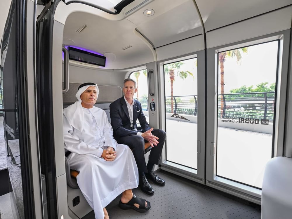 RTA launches trial operation of Dubai Glydways automated transit system at Bluewaters