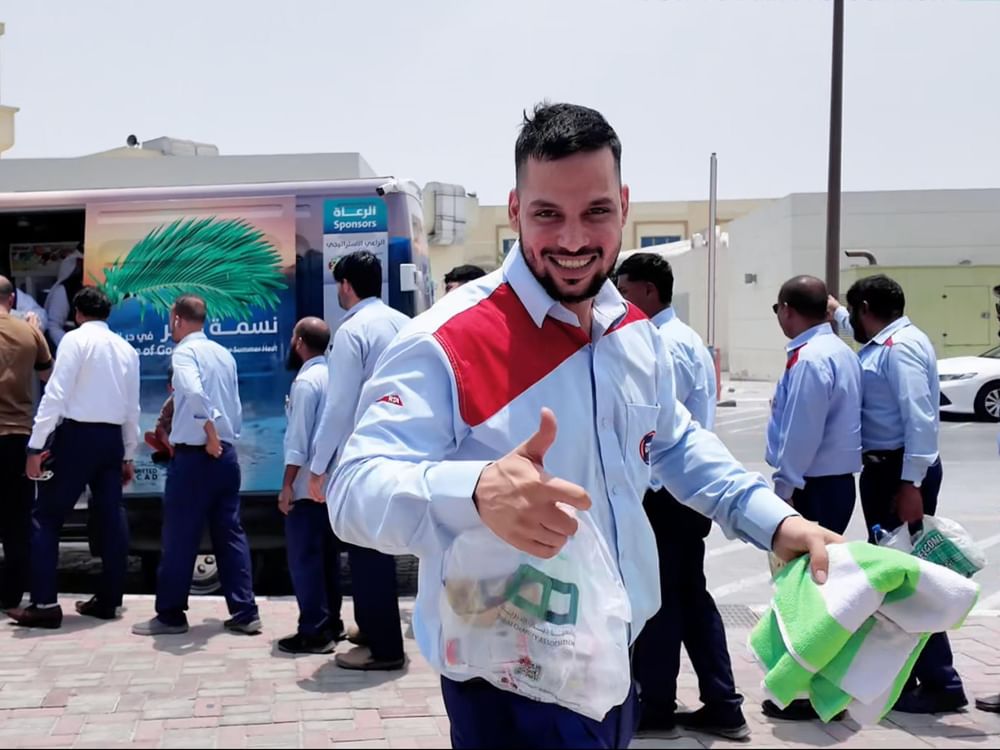 جمعية دبي الخيرية  تطلق  "نسمة خير في حر الصيف"