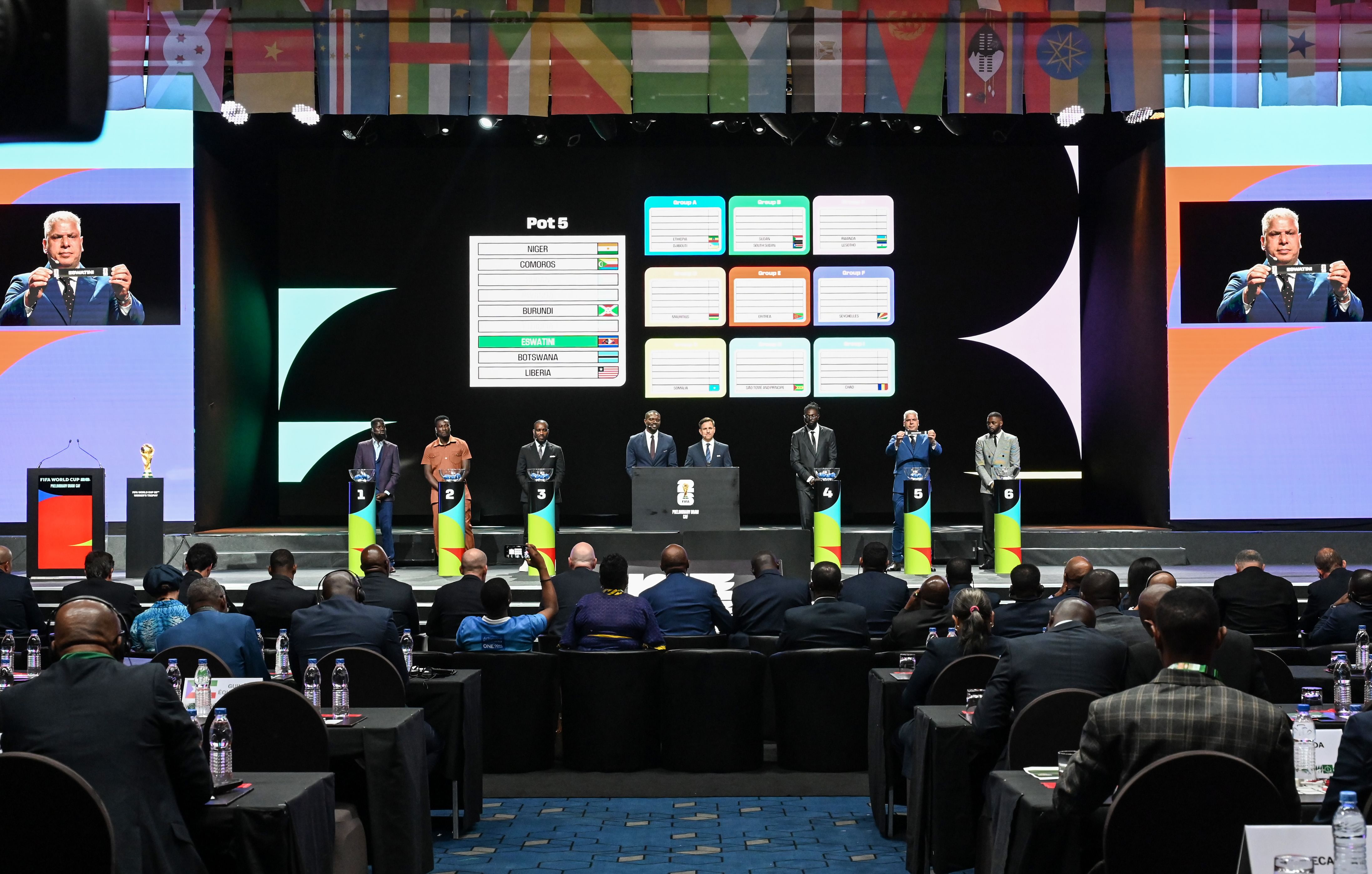 African World Cup 2026 Qualifiers Draw Results In Surprising Encounters ...