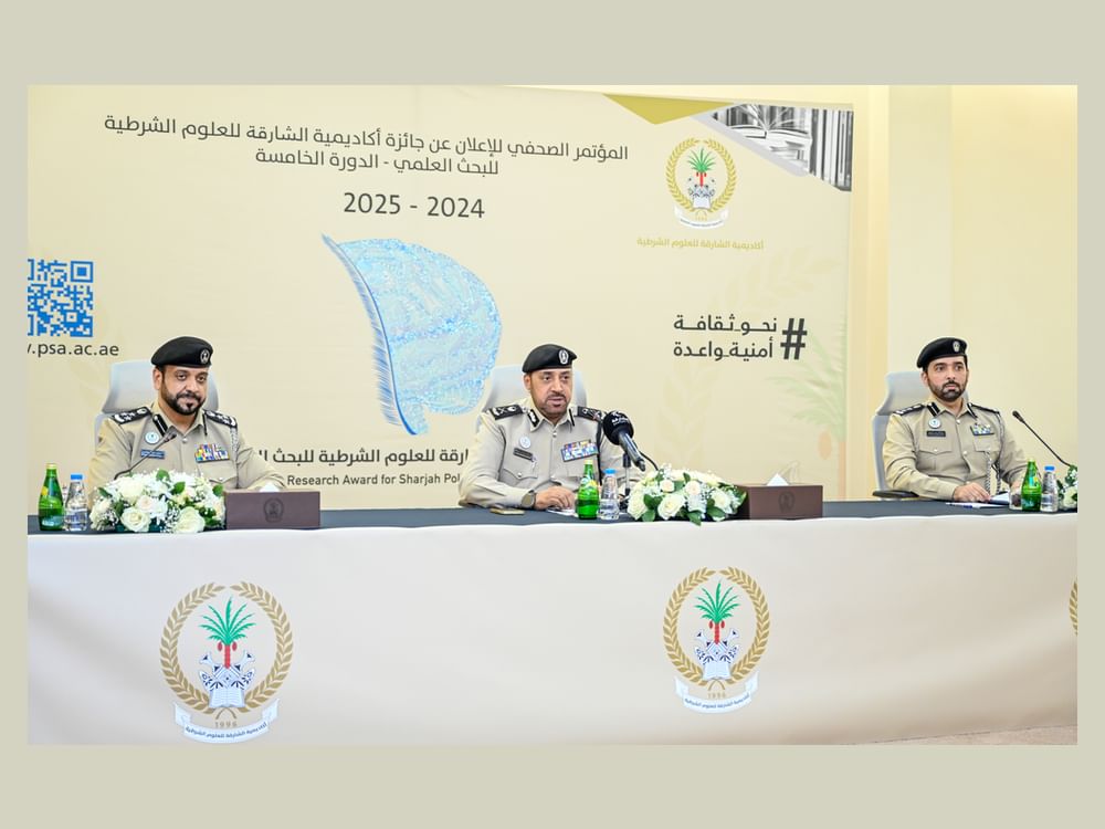 Sharjah Police Academy launches 5th Scientific Research Award