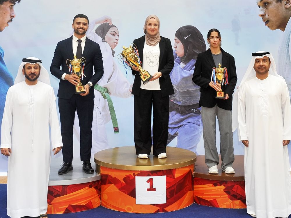 كلباء لرياضة المرأة يحصد لقب "ناشئات الجودو" والشارقة يتصدر الناشئين