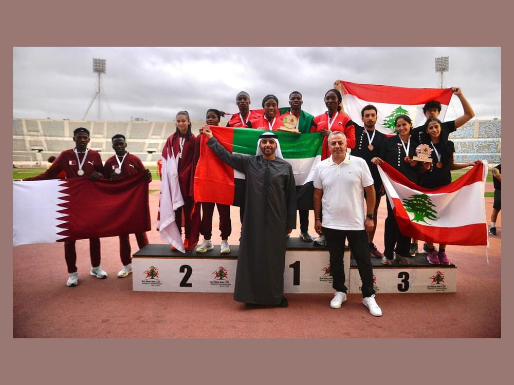 "ألعاب القوى" يختتم مشاركته في بطولة "غرب آسيا" بالمركز الثاني