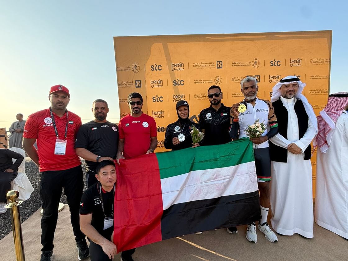UAE cyclist Hamid Mehrab crowned Asia Masters champion