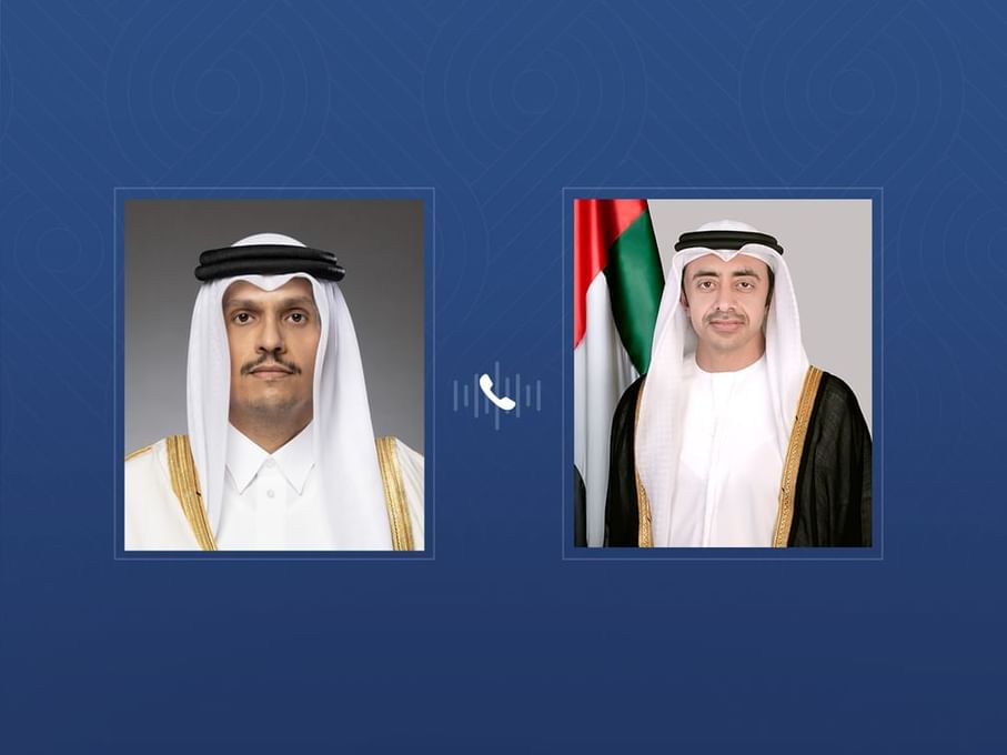 Abdullah bin Zayed offers condolences to Qatari PM & FM over helicopter crew martyrdom