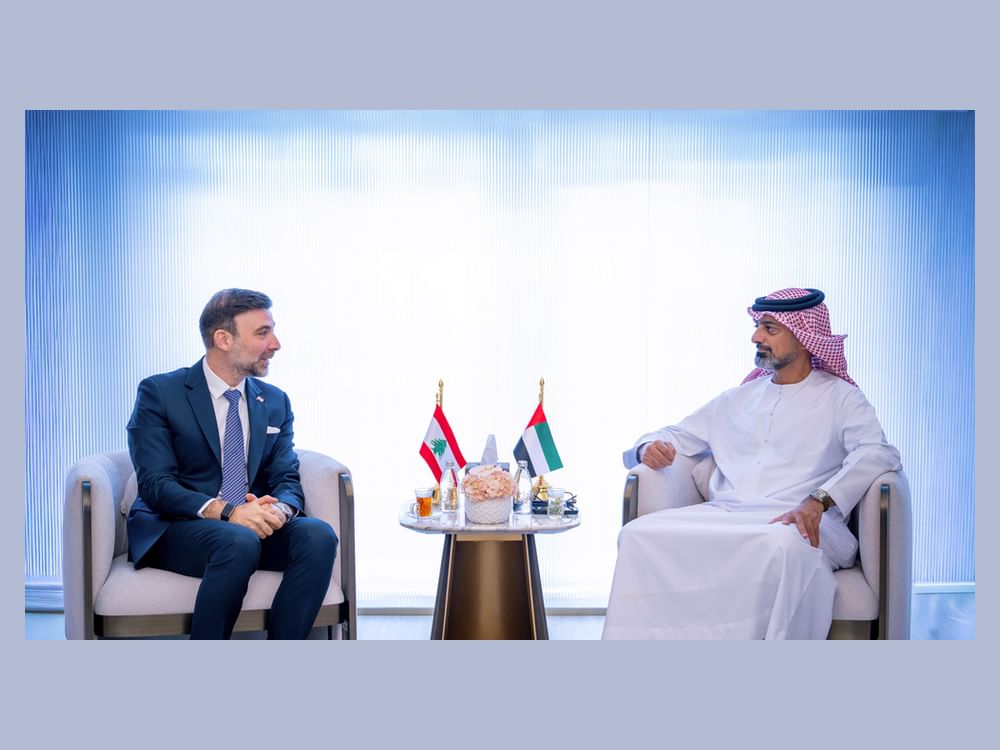عمار بن حميد يستقبل السفير اللبناني