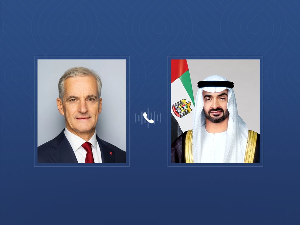 Presidente dos Emirados Árabes Unidos e primeiro-ministro da Noruega discutem implicações da escalada regional em telefonema
