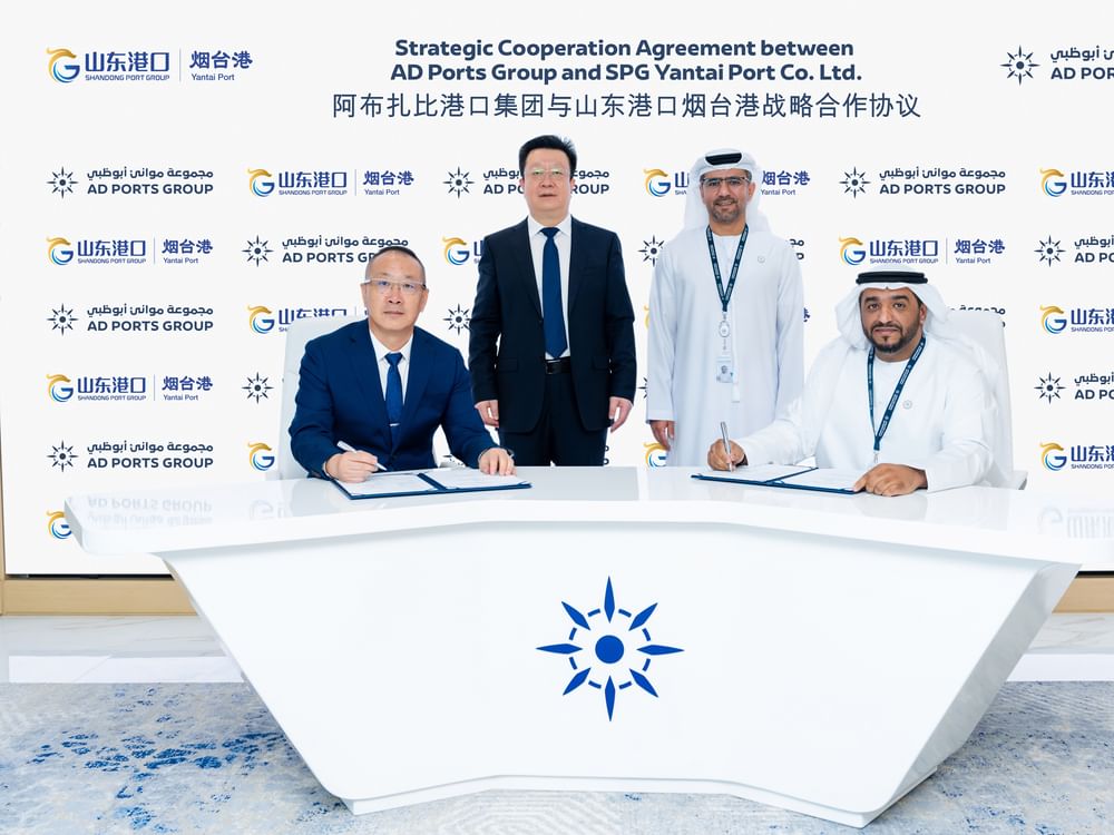AD Ports Group, China’s SPG Yantai Port to develop green automotive industrial parks
