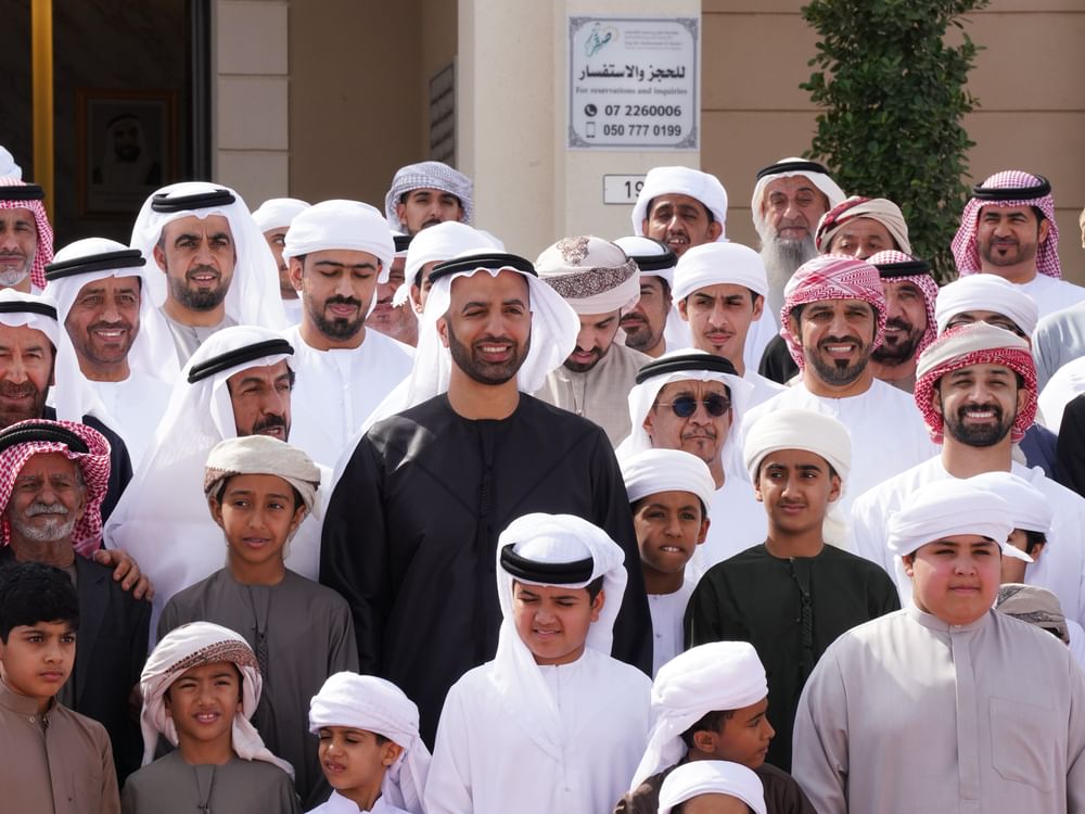 محمد بن سعود يفتتح مجلس منطقة إعسمة برأس الخيمة